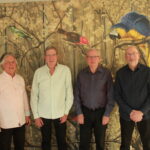 La venue d'un quartet de saxophones