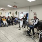 Venue de M.Bertrand, musicien bénévole, à la résidence